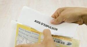 avis d'expulsion