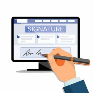 signature électronique évolutions - preuve de réception - moyens d'échange d'information - constats